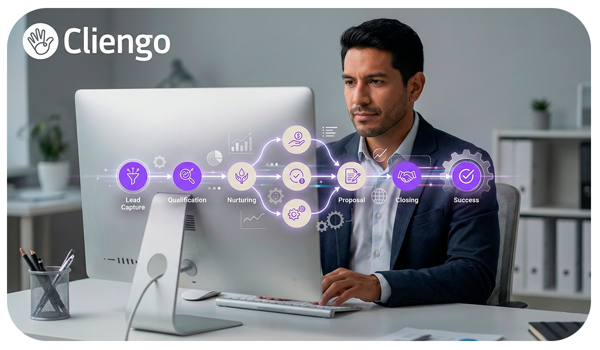 6 pasos para optimizar la automatización del proceso de ventas