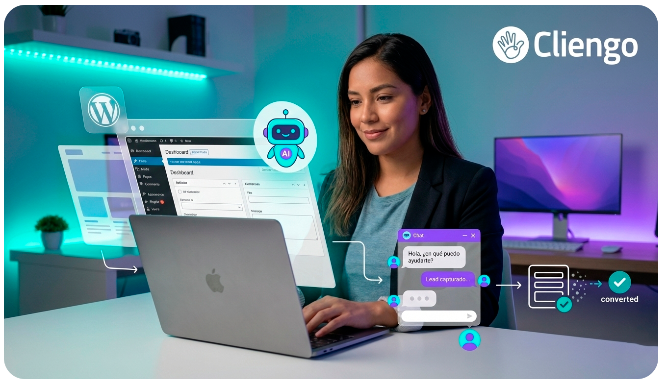 Cliengo, o chatbot para WordPress