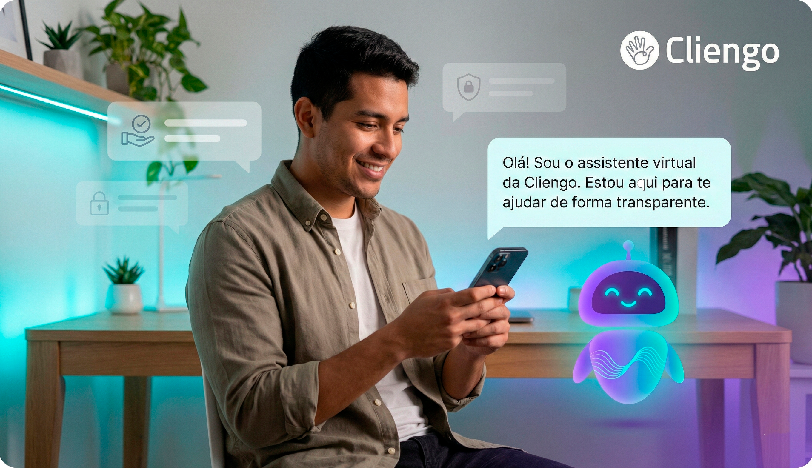 Uso do chatbot no site: Dizer ou não dizer aos usuários?