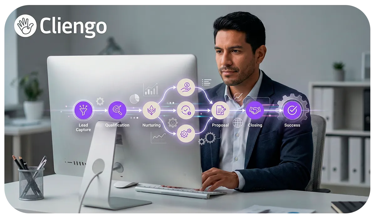 6 pasos para optimizar la automatización del proceso de ventas