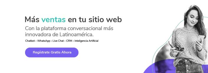 Registrate Gratis en Cliengo Plataforma conversacional con chatbot live chat whatsapp crm inteligencia artificial