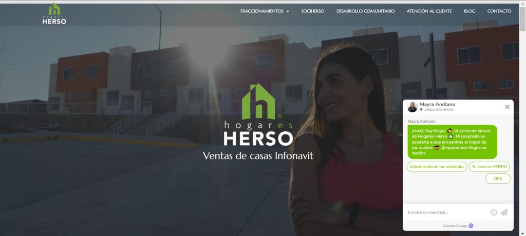 Grupo Herso: cómo vender una casa con chatbot inmobiliario