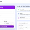 Captura de la plataforma de Cliengo, donde se puede crear un link de MercadoPago con sólo agregar una descripción, precio y cantidad.